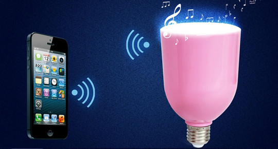 led lamp bluetooth speaker