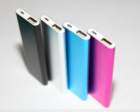 Product – Thin Anodised Portable Power bank (4000mAh)
