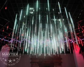 Audit – Falling Led Lights – DMX Vertical Led Tube Factory