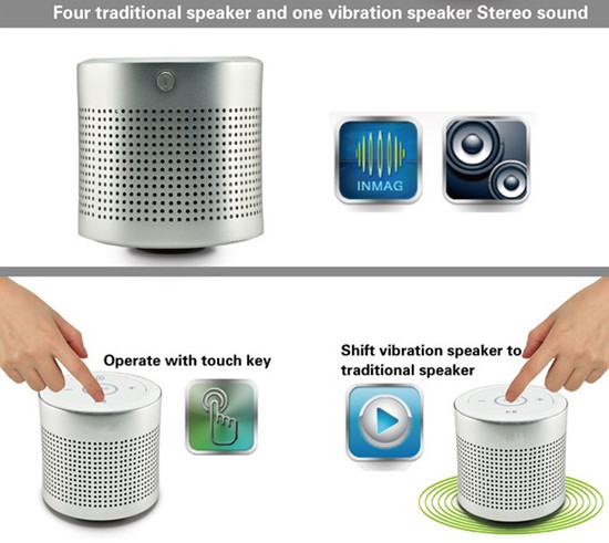 Bluetooth Vibration SpeakerThunder II