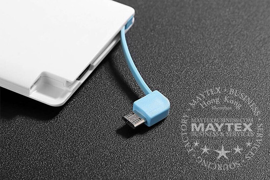 Ultra Thin Credit Card Size  Portable Power Bank