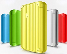 Product – Portable Luggage Box Universal Power Bank 12000mah with Ultra Bright Flashlight
