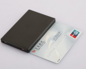Product – Credit card Aluminium made power bank