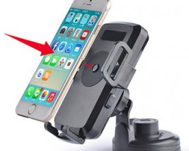 Product – Wireless Car Charger With Automatic Lock Technology