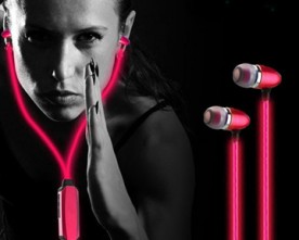 Product – Led Flashing Lights In-Ear Headphones with Microphone