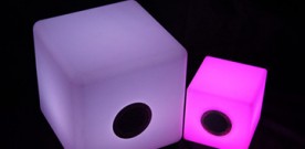 Product – Wireless Multi – Color LED Cube Bluetooth Speaker