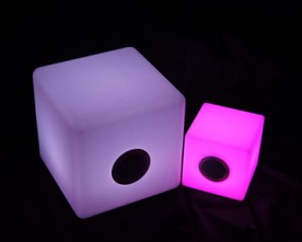 Product – Wireless Multi – Color LED Cube Bluetooth Speaker