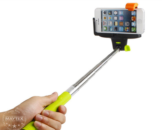 Monopod Selfie Stick With Bluetooth Shutter For iOS & Android Devices