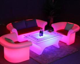 Product – Fabulous Glowing Led Lighting Sofa And Table