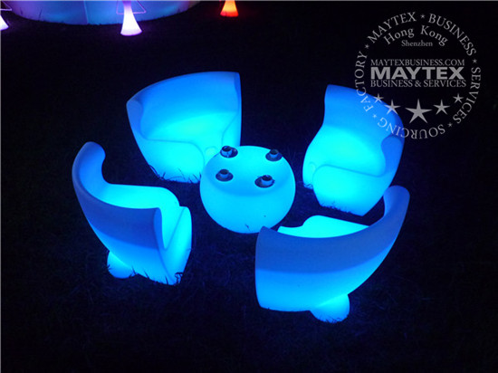 Outdoor And Indoor Led Furniture