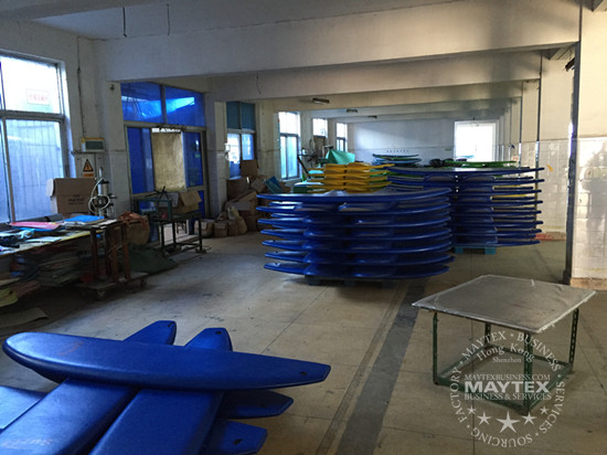 soft surfboard factory
