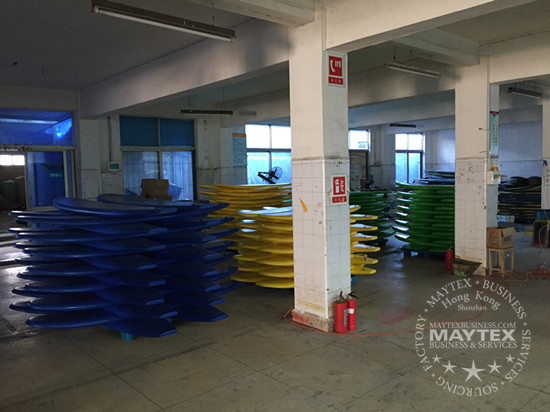 soft surfboard factory