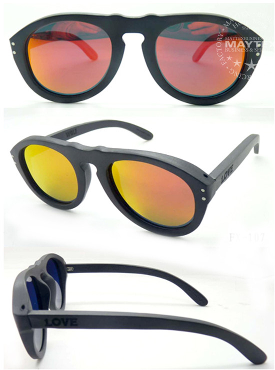 wood sunglasses