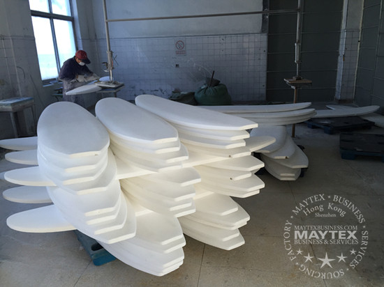 soft surfboard factory